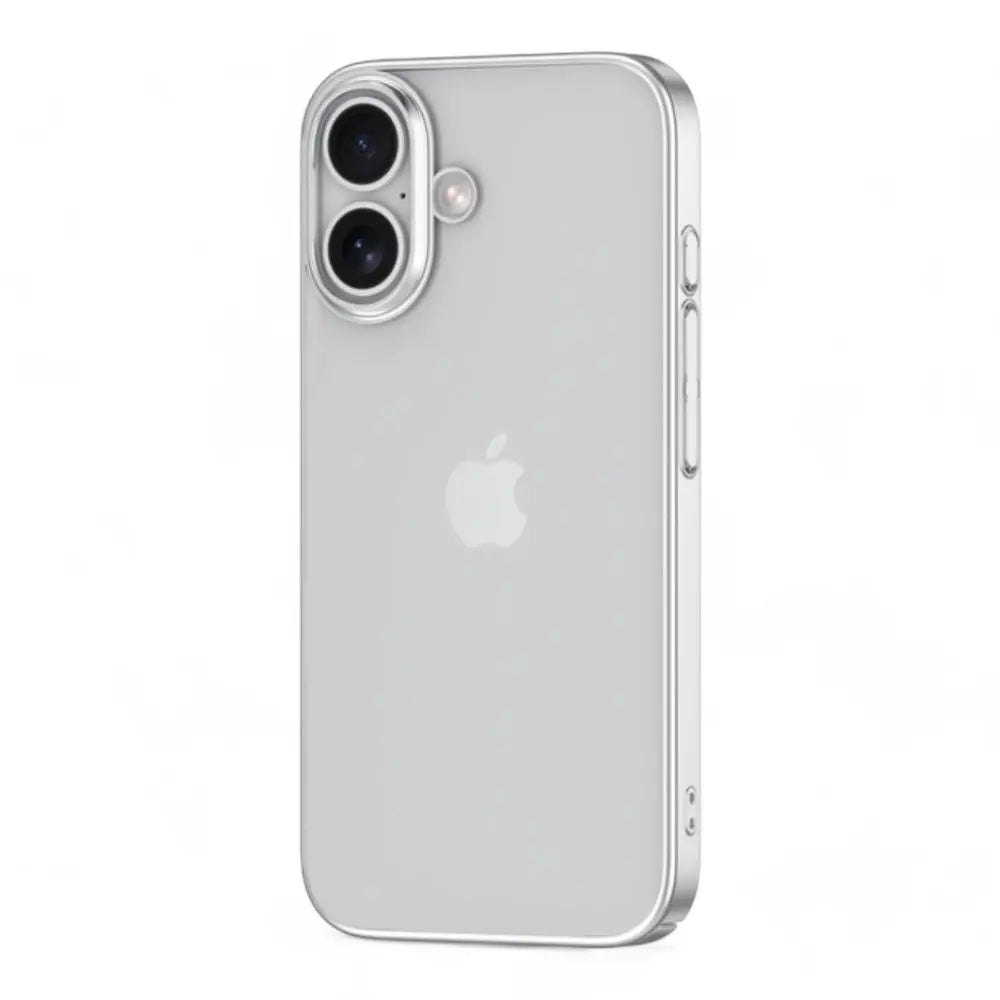 Estuche devia skin iphone 16 glimmer series case(pc) color gris DIGITALSHOP