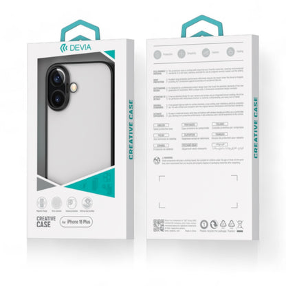 Estuche devia skin iphone 16 glimmer series case(pc) color azul