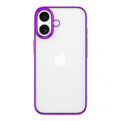 Devia skin iphone 16 glimmer series case(pc) fuchsia color