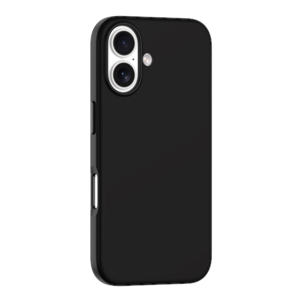 Estuche devia skin iphone 16 nature series silicone magnetic case color negro