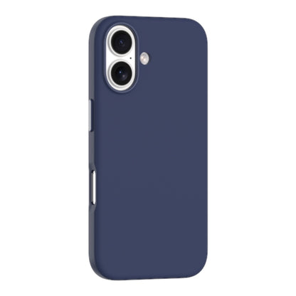 Devia skin iphone 16 nature series silicone magnetic case blue color