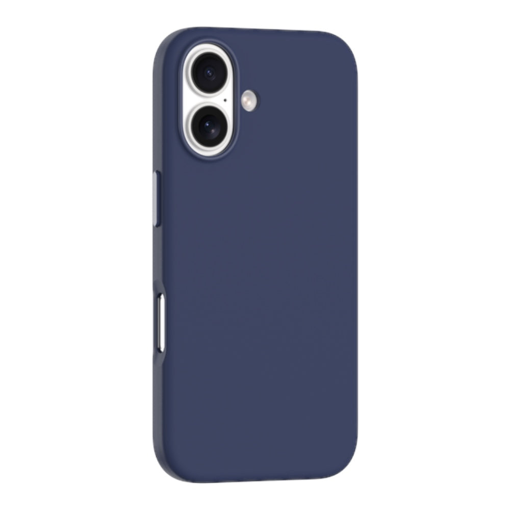 Estuche devia skin iphone 16 nature series silicone magnetic case color azul