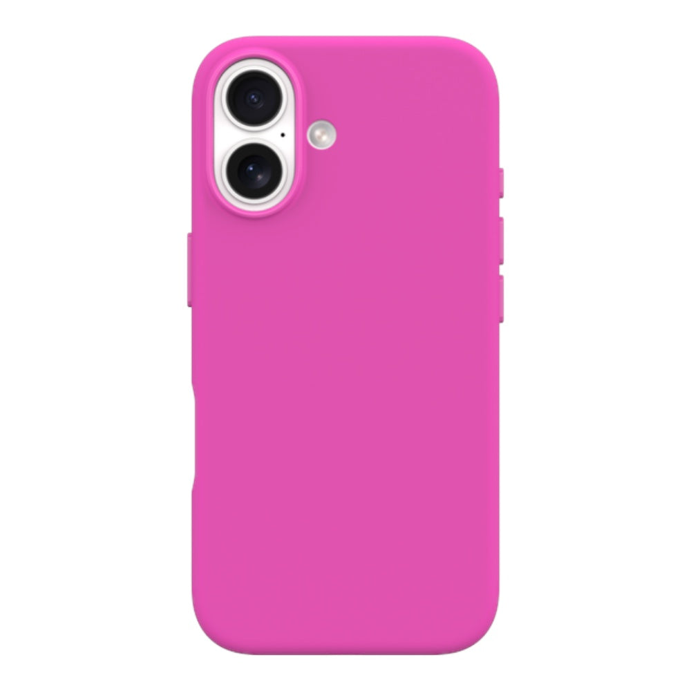 Devia Skin iPhone 16 Nature Series Silicone Magnetic Case Soft Pink