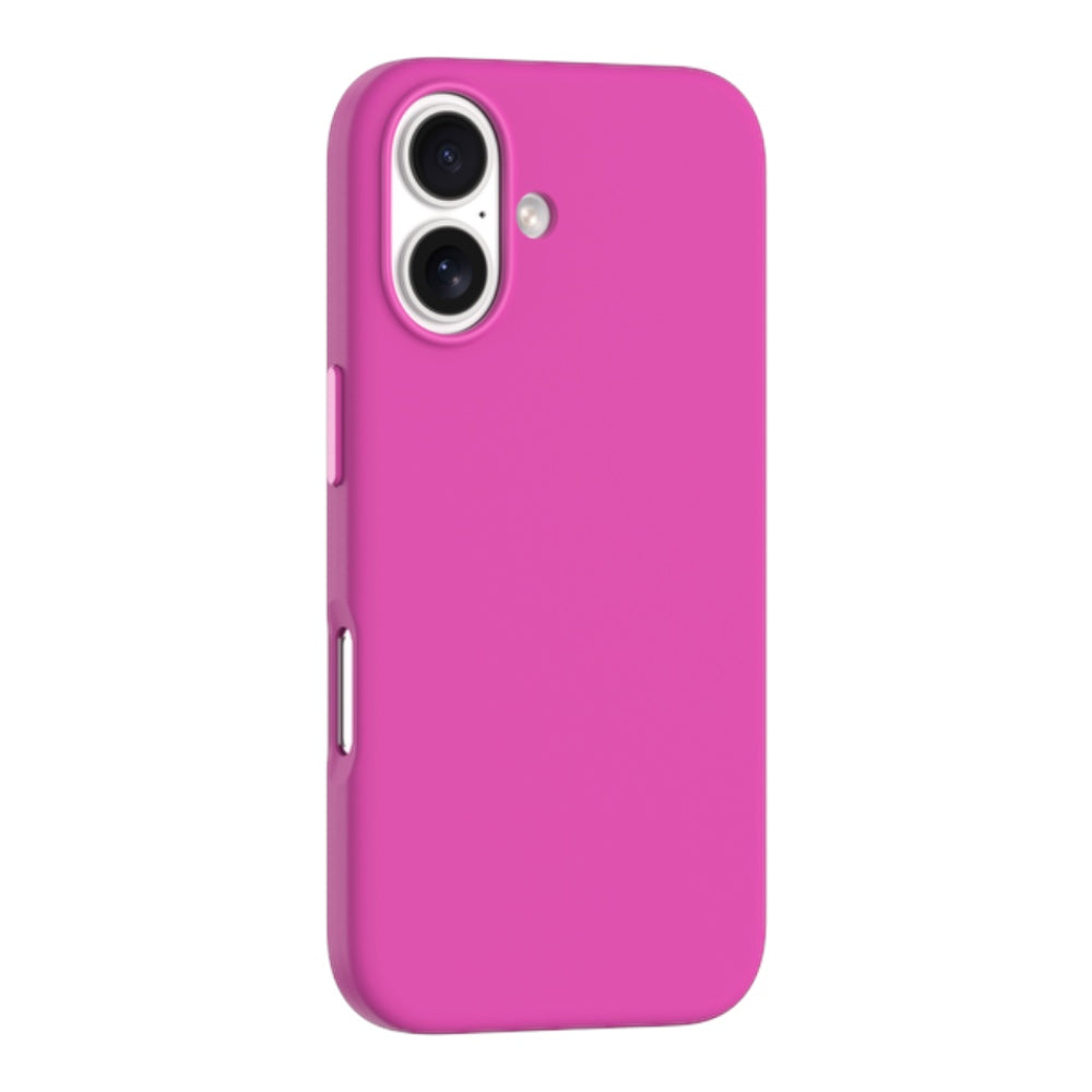 Devia Skin iPhone 16 Nature Series Silicone Magnetic Case Soft Pink