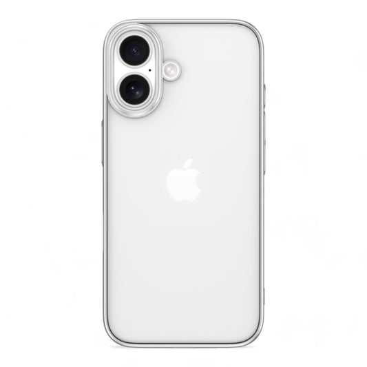 Devia skin iphone 16 plus glimmer series case(pc) grey color
