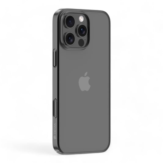 Estuche devia skin iphone 16 pro max glimmer series case(pc) color negro