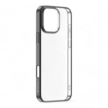 Devia skin iphone 16 pro max glimmer series case(pc) black color