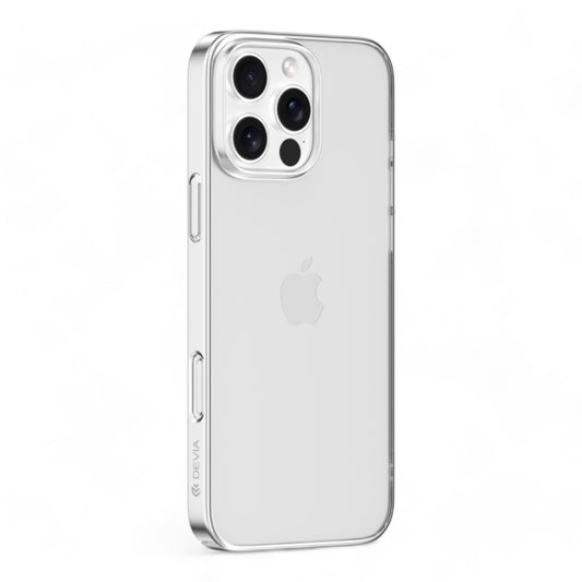 Estuche devia skin iphone 16 pro max glimmer series case(pc) color gris DIGITALSHOP