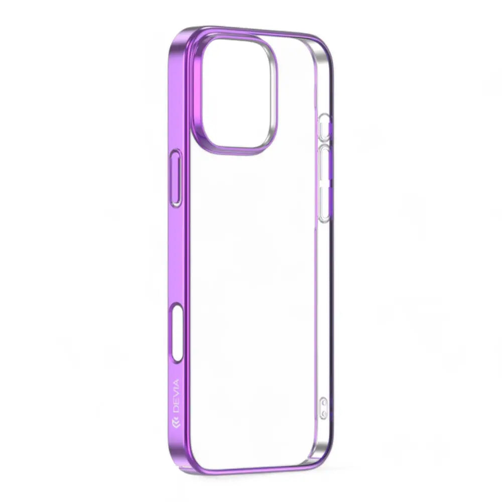 Estuche devia skin iphone 16 pro max glimmer series case(pc) color rosado DIGITALSHOP