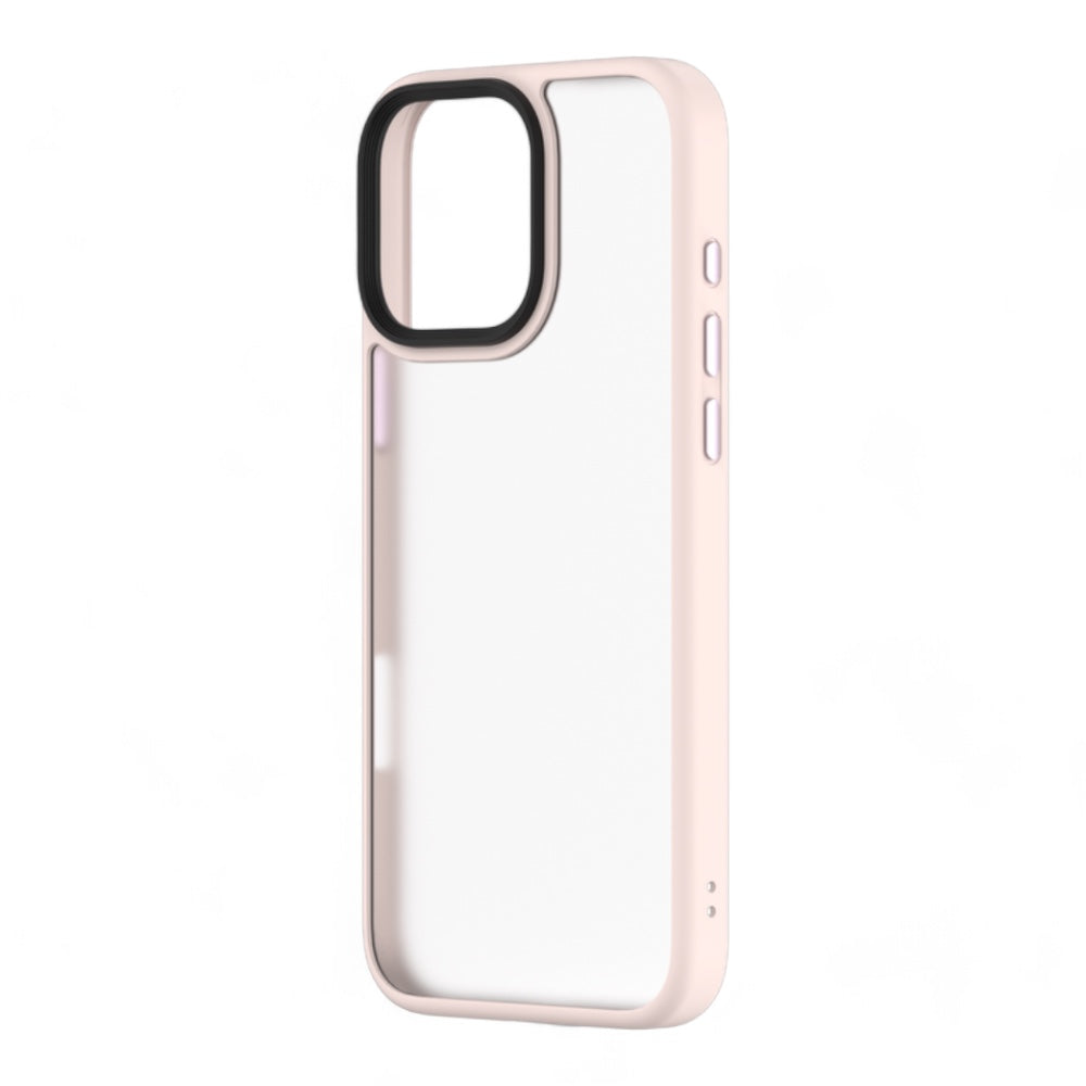 Estuche devia skin iphone 16 pro max pino series shockproof case color fucsia