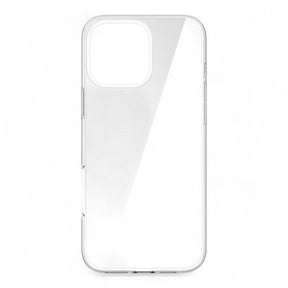 Estuche devia skin iphone 16 pro naked case(tpu) color transparente