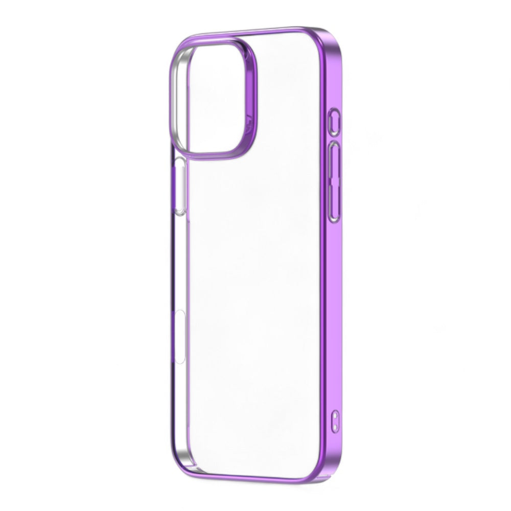 Devia skin iphone 16 pro glimmer series case(pc) pink color