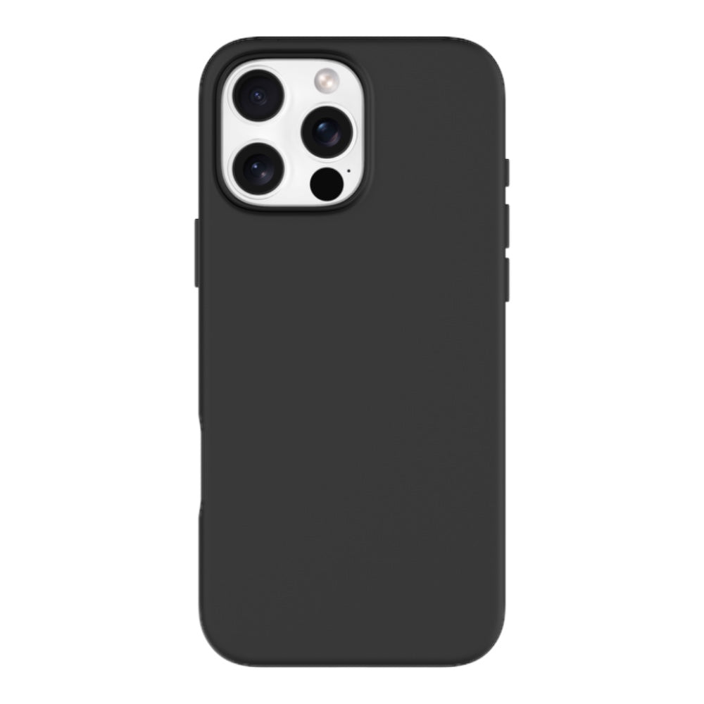 Estuche devia skin iphone 16 pro nature series silicone magnetic case color negro