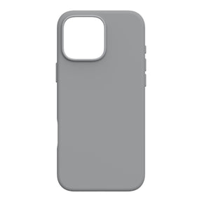 Estuche devia skin iphone 16 pro nature series silicone magnetic case color gris oscuro