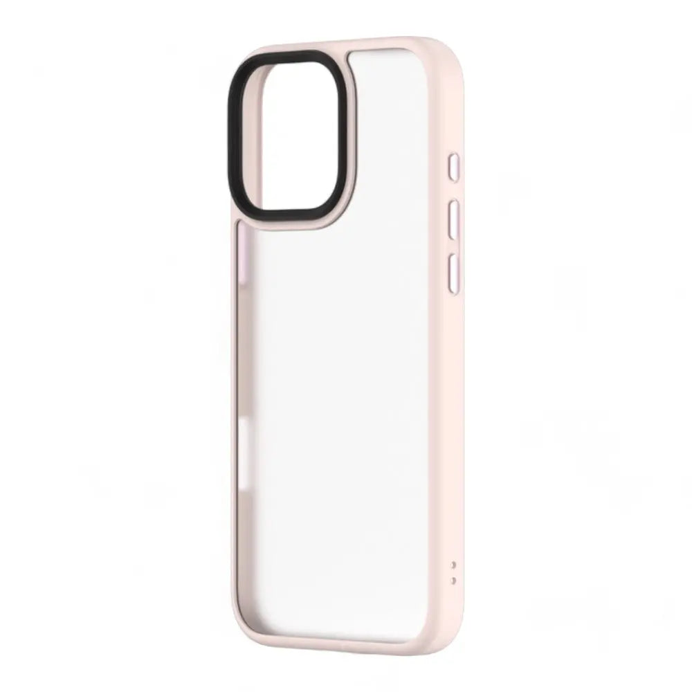 Estuche devia skin iphone 16 pro pino series shockproof case color fucsia DIGITALSHOP