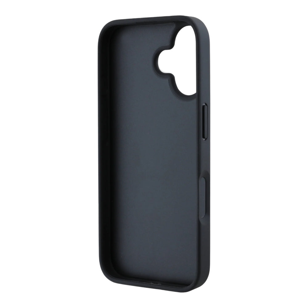 Estuche karl lagerfeld skin iphone 16 karl hc pu monogram k. head pin color negro