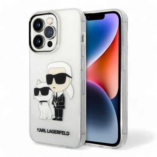 Estuche Karl Lagerfeld Hc Iml Glit Nft K&C Transparent Iphone 15 Pro Max Color Transparente