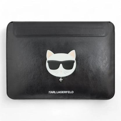 Estuche Karl Lagerfeld Comp Sleeve Choupette 13" Black Computadora 13 Inch Color Negro DIGITALSHOP