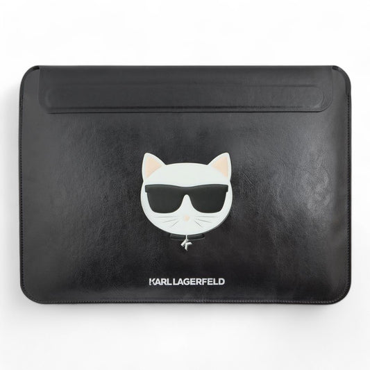 Estuche karl lagerfeld comp sleeve choupette 13" black computadora 13 inch color negro