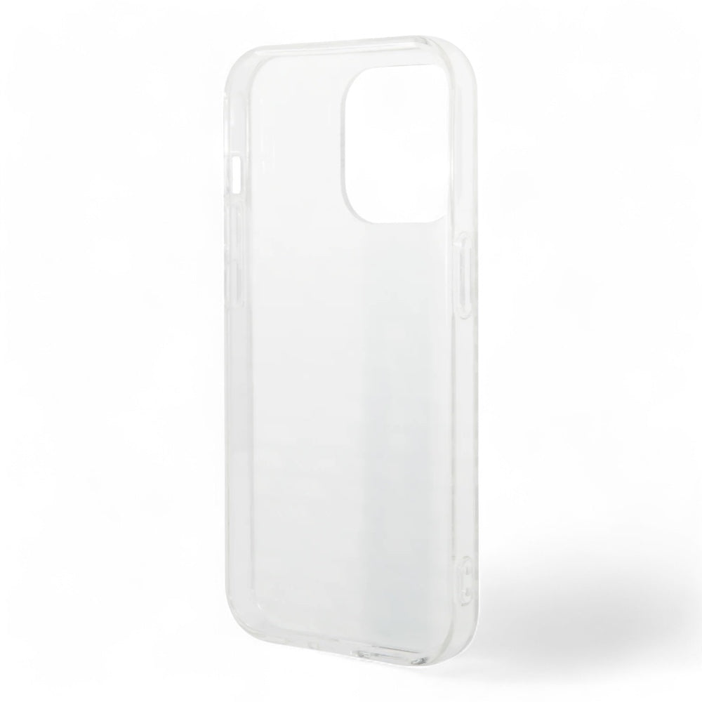 Amg Amg Hc Transp Double Layer Carbon Pattern Ii iPhone 14 Pro Max Case White