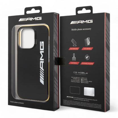 Estuche amg hc pc/tpu black yellow  iphone 14 pro max color amarillo