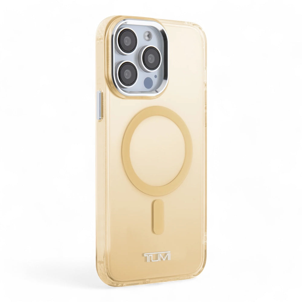 Tumi Hc Magsafe Transparent Berry Iphone 15 Pro Max Case Yellow