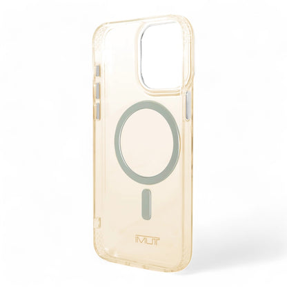 Estuche tumi hc magsafe transparent berry iphone 15 pro max color amarillo