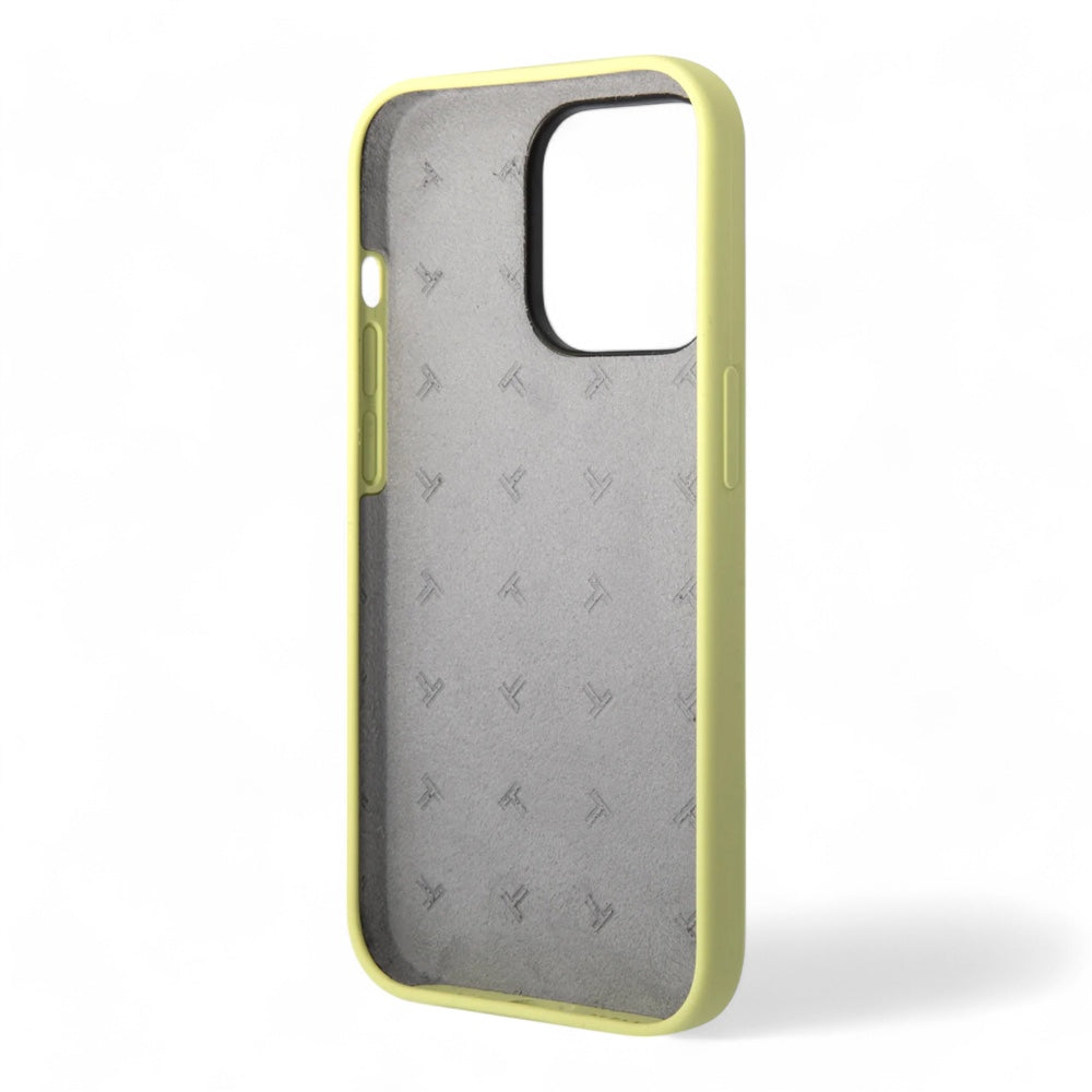 Tumi Hc Women Liquid Silicone Sage Iphone 14 Pro Max Case Yellow