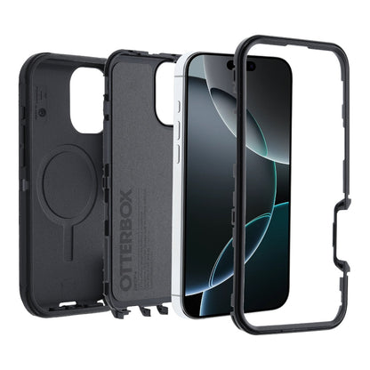 Estuche otterbox defender con magsafe y clip color corinto modelo iphone 16 pro max