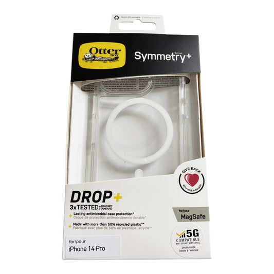 Estuche Otterbox symmetry con magsafe iphone 14 Pro color transparente
