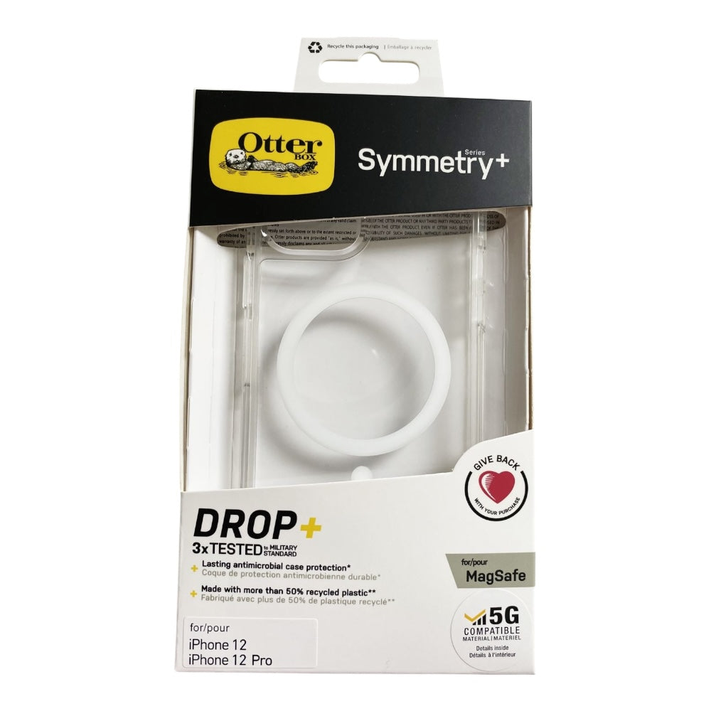 Estuche Otterbox symmetry con magsafe iphone 12 color transparente