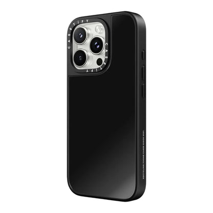 Casetify mirror marco negro iphone 15 plus color negro