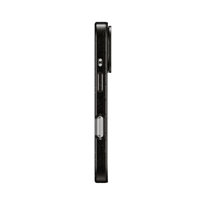 Casetify ring stand con magsafe marco negro iphone 15 pro max color transparente