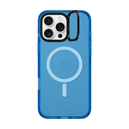 Casetify ring stand con magsafe iphone 15 pro max color azul