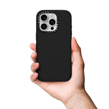 Casetify impact con magsafe iphone 15 pro max color negro