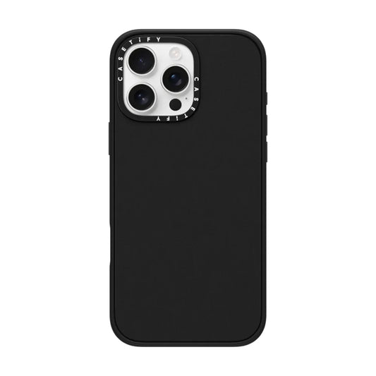 Casetify impact con magsafe iphone 16 color negro
