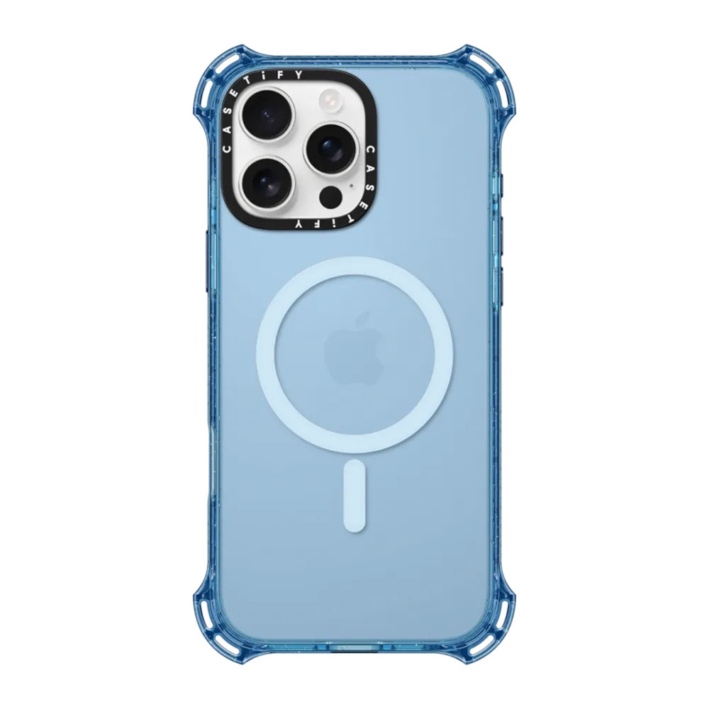 Casetify bouce iphone 15 color azul