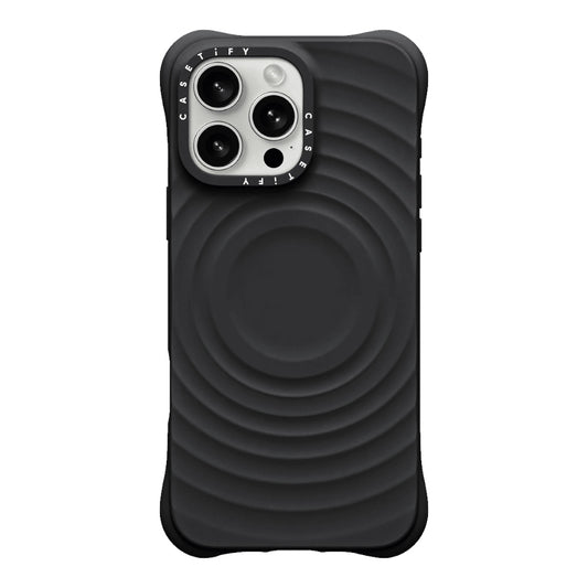 Casetify ripple iphone 15 plus / 14 plus color negro