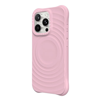Case Casetify Ripple iPhone 15 Pro Rosado