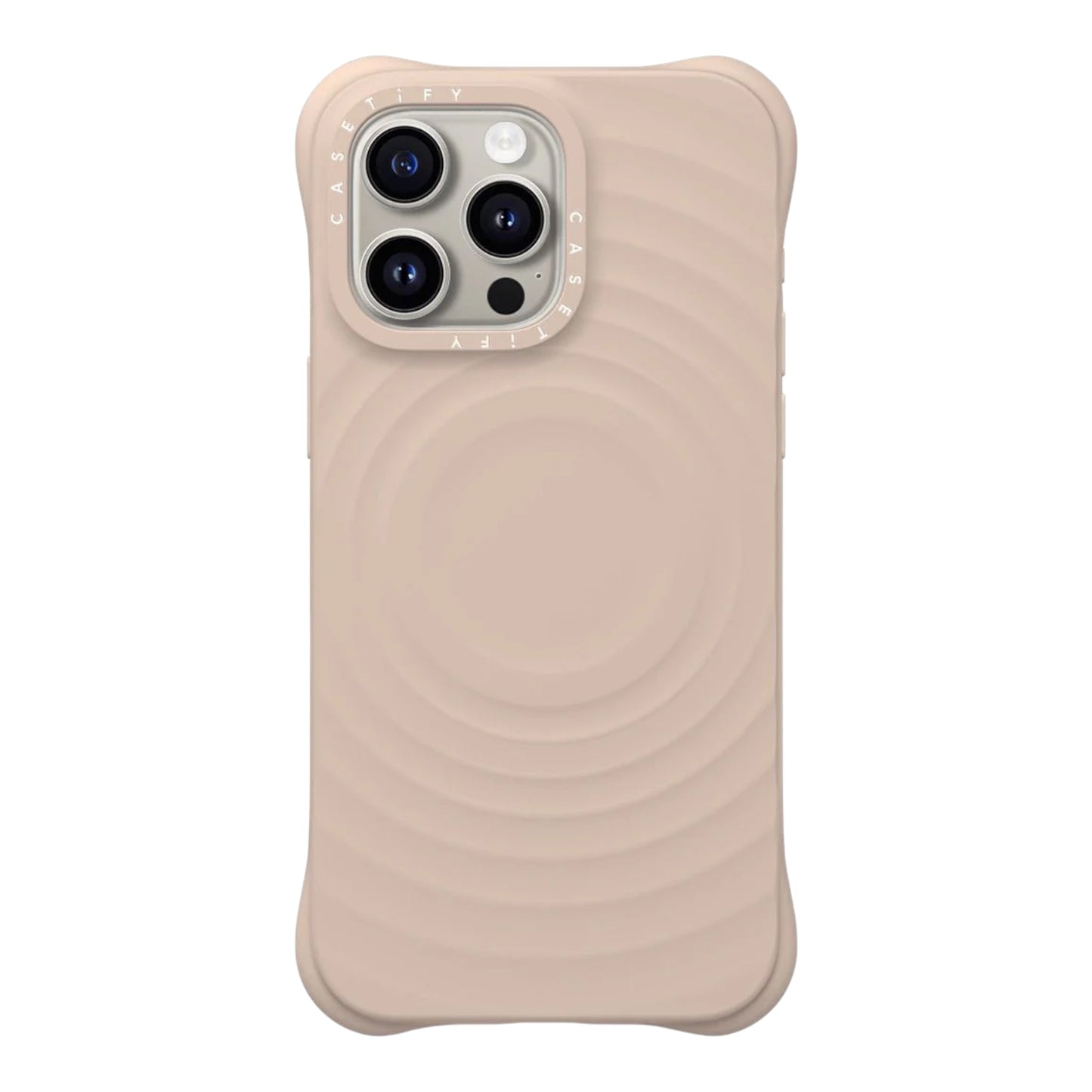 Case Casetify Ripple iPhone 16 Pro Max Brown