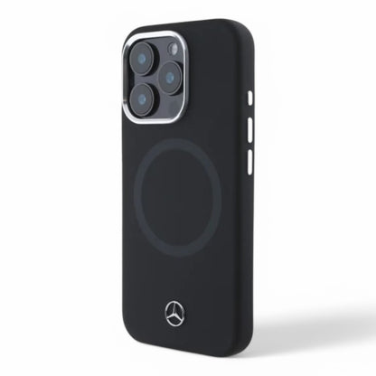 Mercedes-Benz mb hc magsafe silicone tonal logo black iphone 16 pro max