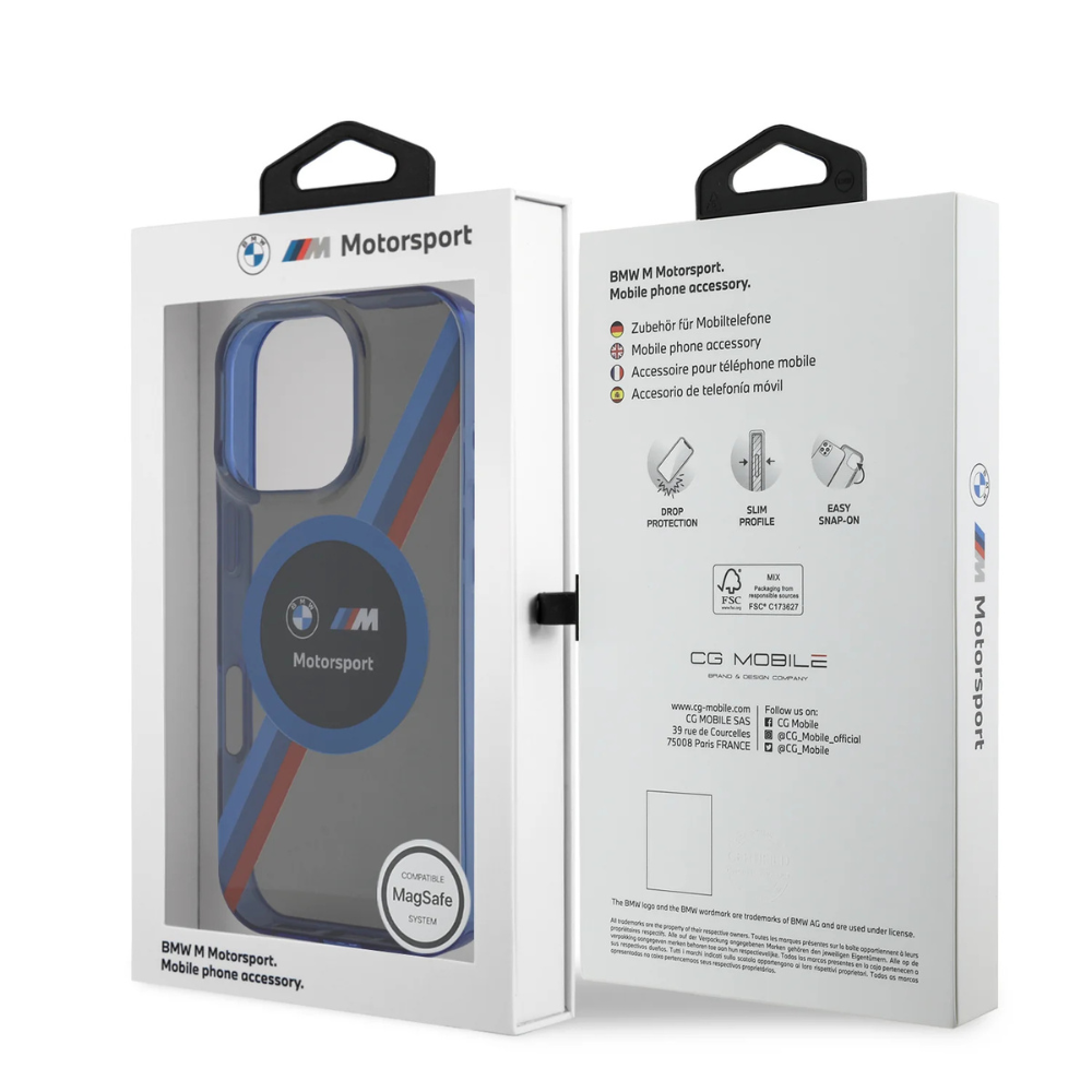 BMW hc motorsport magsafe iml circle black iphone 16 pro