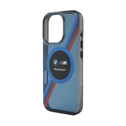 BMW hc motorsport magsafe iml circle navy iphone 16 pro max