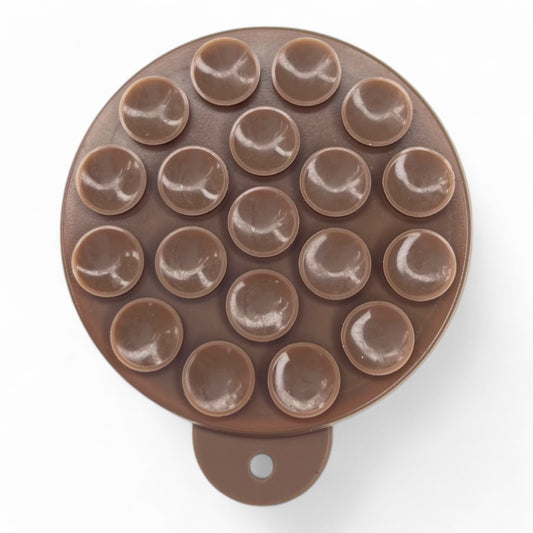 Gadget the king magsafe circular suction cup brown color