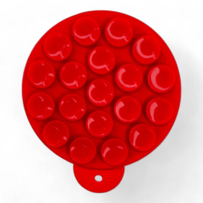 Gadget el rey magsafe ventosa circular color rojo