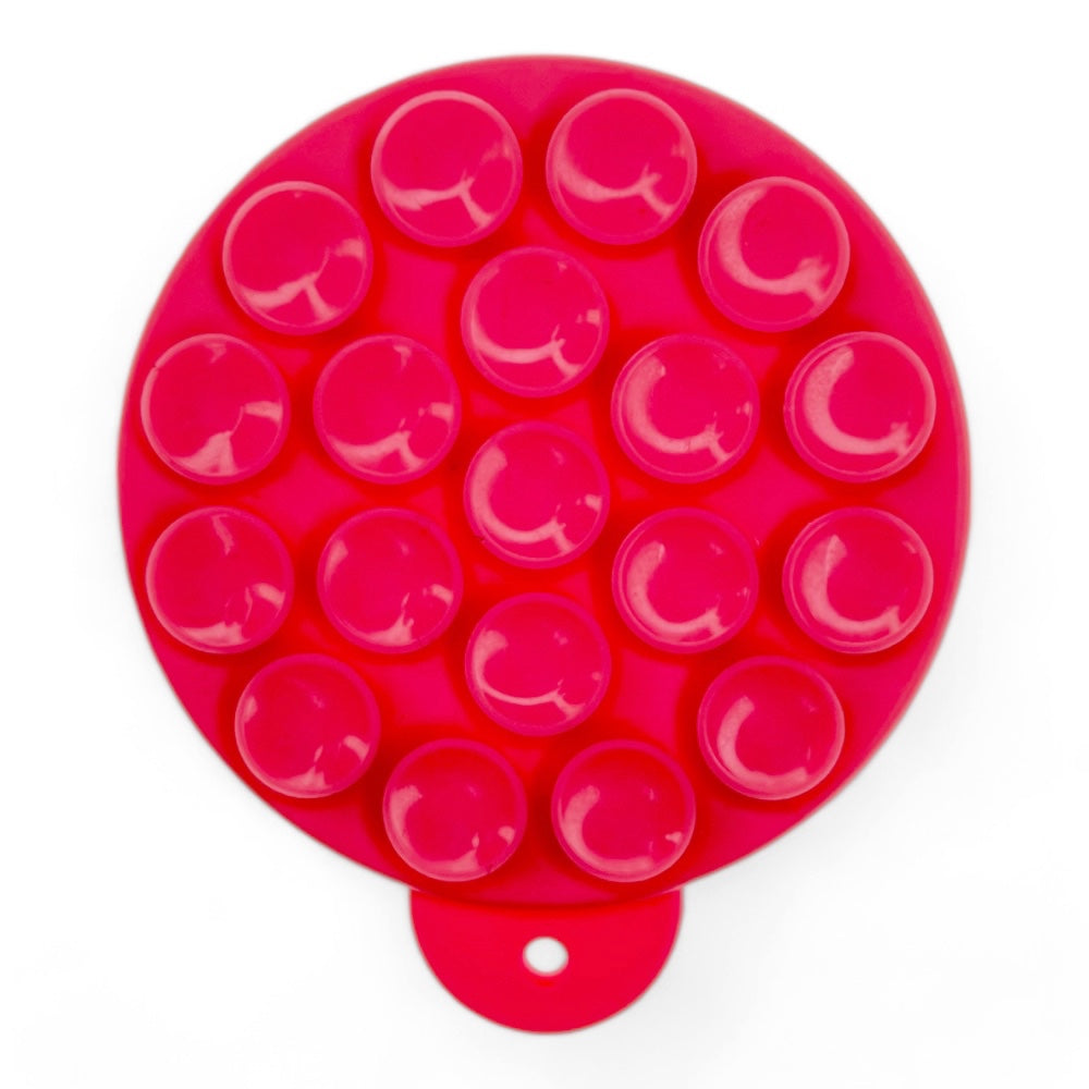 Gadget the king magsafe circular suction cup neon fuchsia color