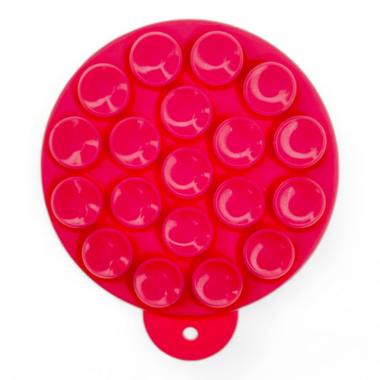 Gadget the king magsafe circular suction cup neon fuchsia color