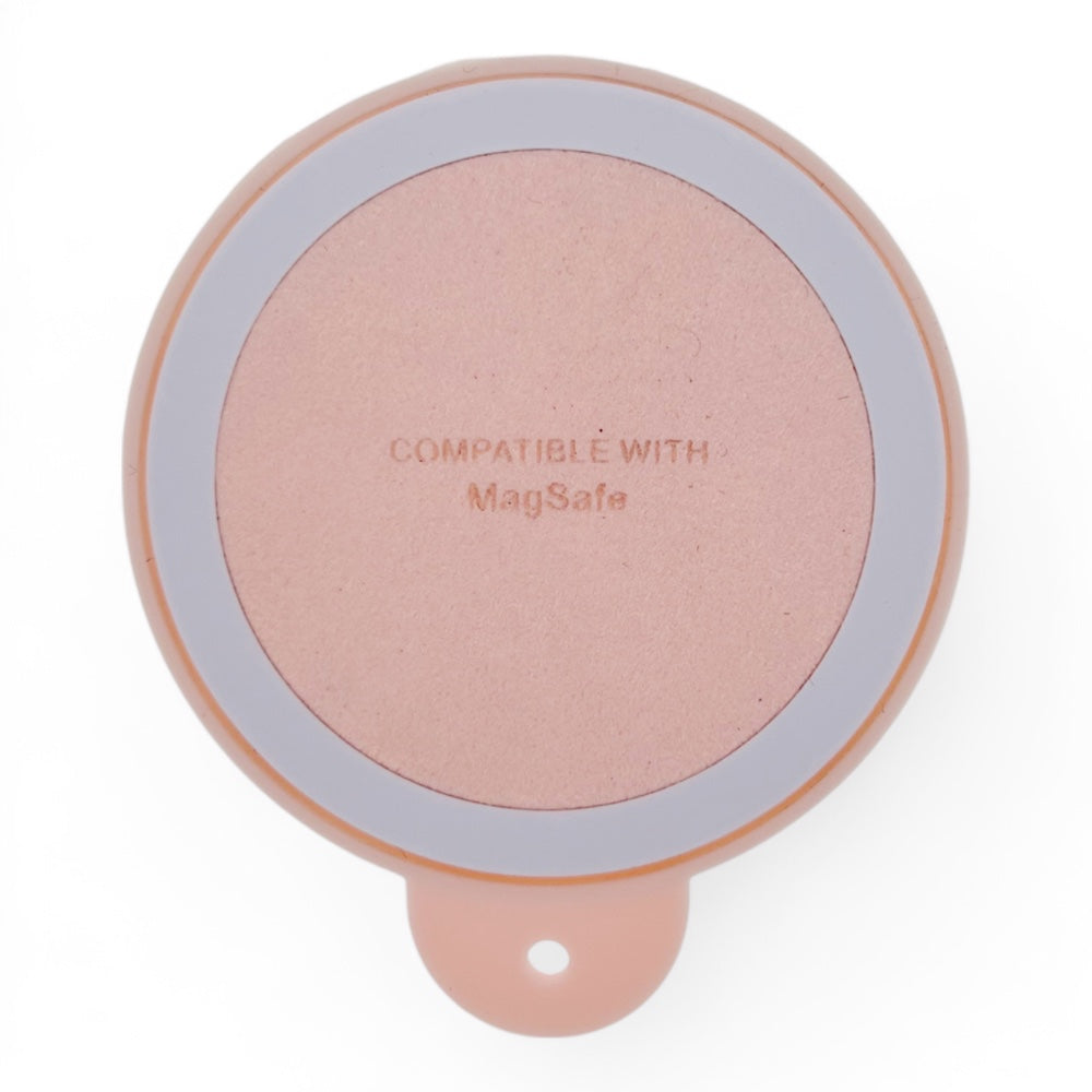 Gadget the king magsafe circular suction cup baby pink color