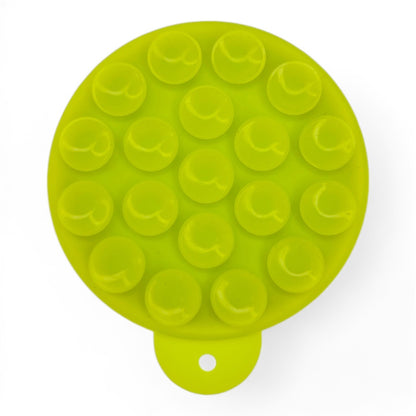 Gadget the king magsafe circular suction cup neon green