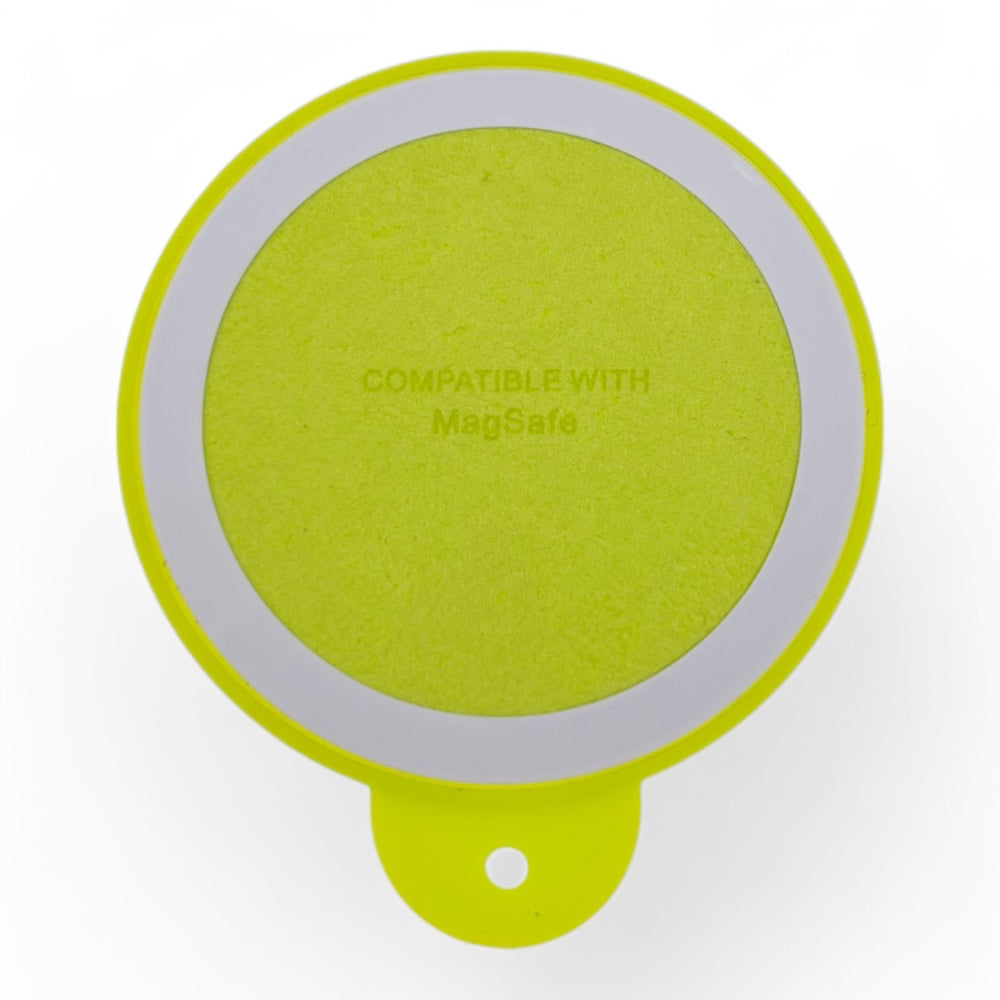 Gadget the king magsafe circular suction cup neon green